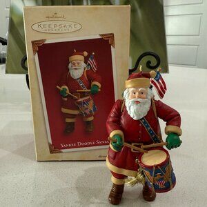 HALLMARK Vintage Yankee Doodle Santa 2005